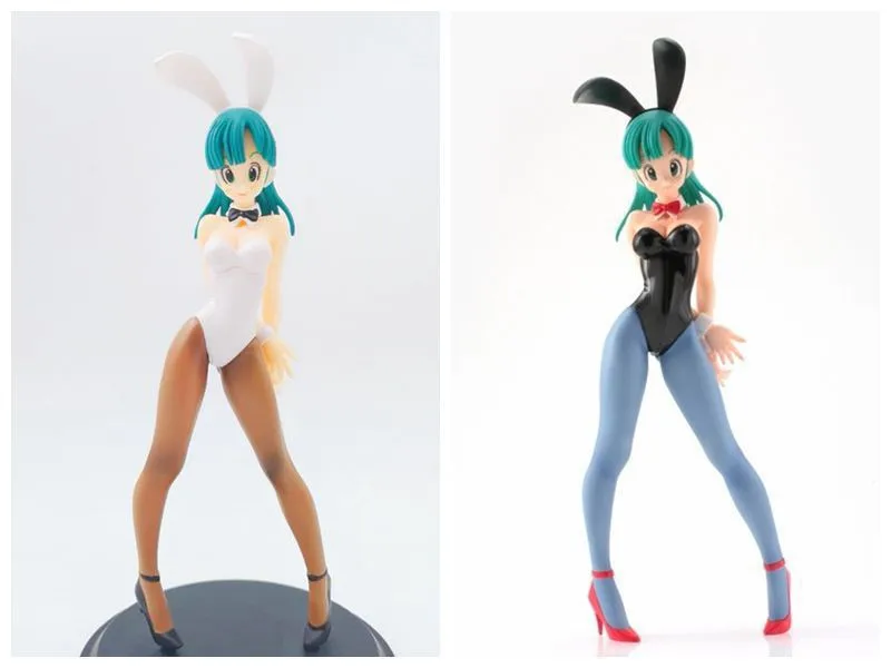 Аниме Драконий жемчуг Z Bulma фигурка игрушки Кролик Девочка черный белый кролик