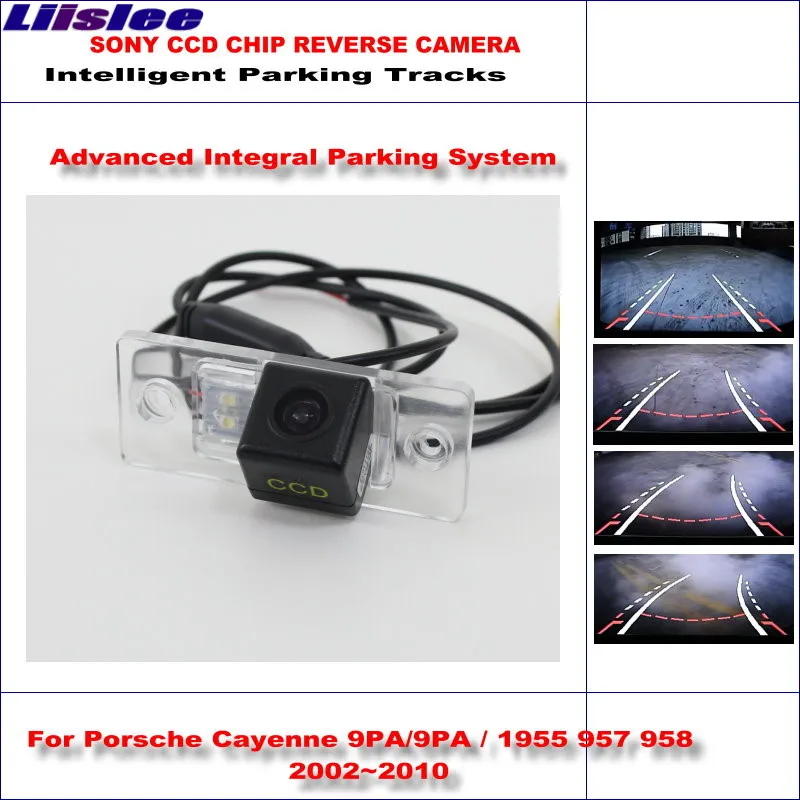 Liislee HD CCD задняя камера для Porsche Cayenne 9PA / 1955 957 958 2002 ~ 2010 интеллектуальные
