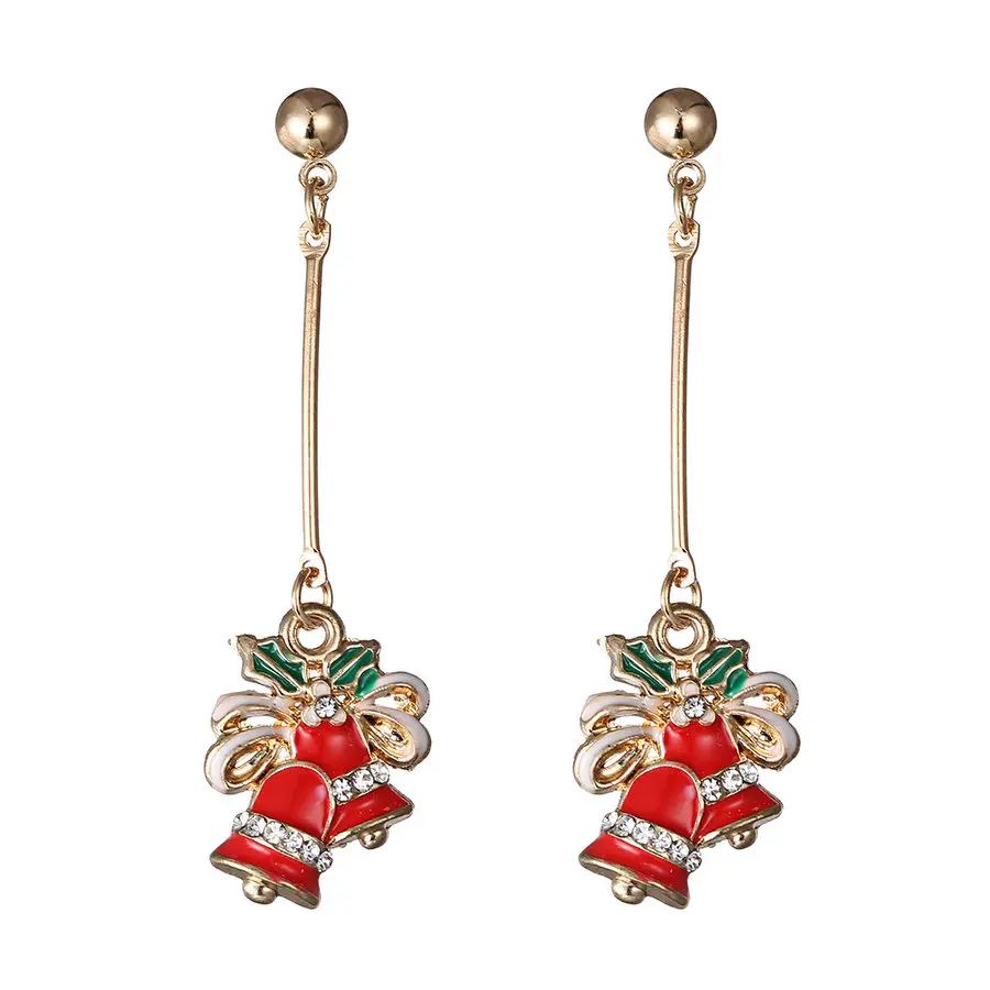 Женские серьги подвески Санта Клаус Снеговик|earrings for|dropping earrings for womendrop |