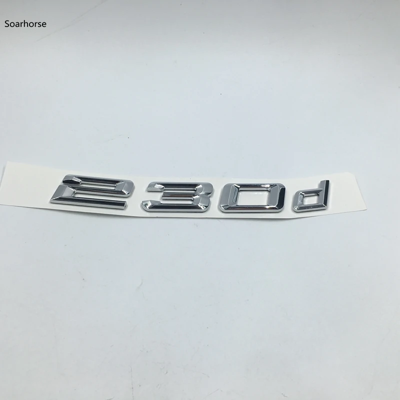 Soarhorse для BMW 218d 220d 228d 230d 235d 240d наклейки с эмблемами задние буквы логотип наклейка F22