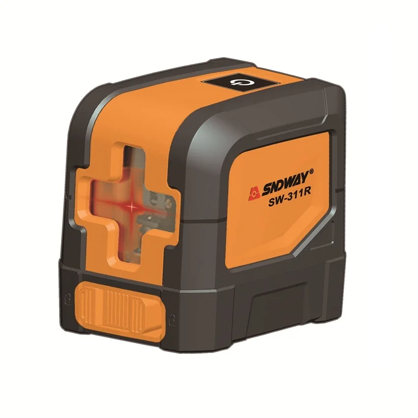 SW-311G/R лазерный уровень зеленый/красный луч 2 линии самонивелирующийся нивелир