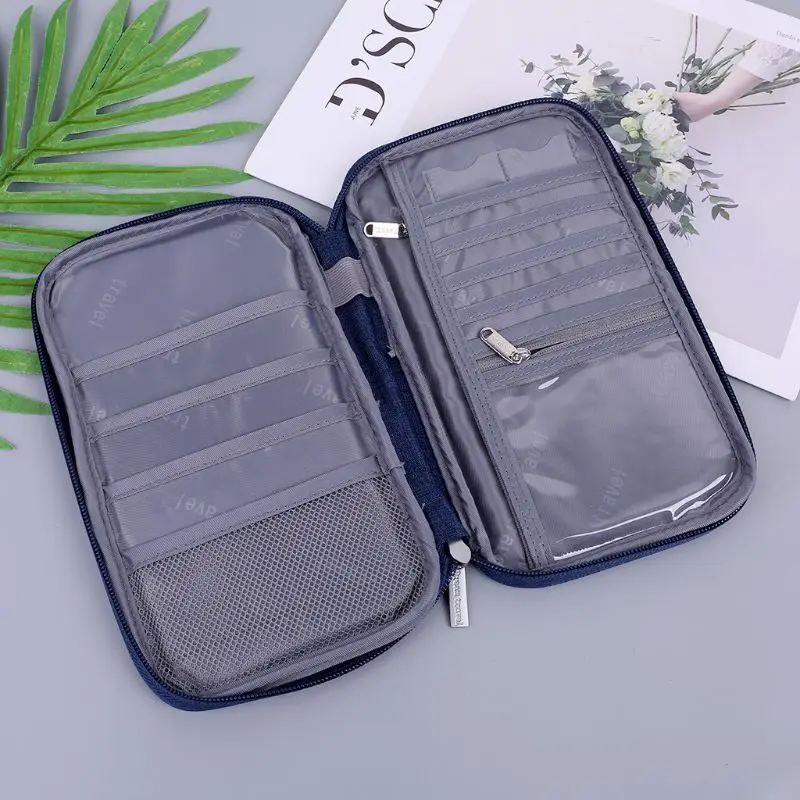 Многофункциональный дорожный кошелек для паспорта водонепроницаемый держатель