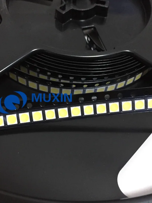 500 шт 3030 SMD светодиодные бусины 3V холодный белый 70LM 140mA для телевизора подсветка