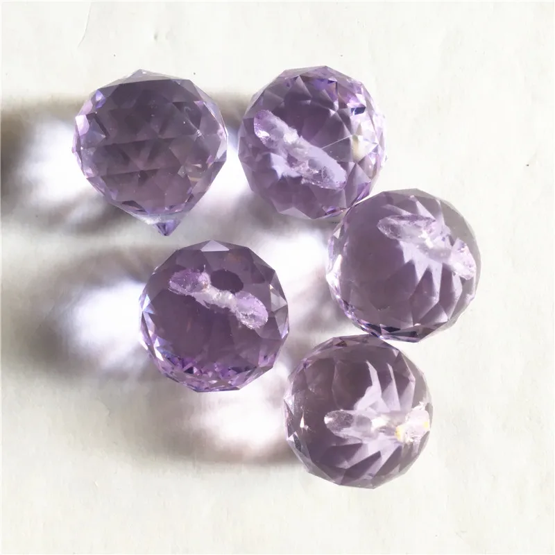 Нобелель 20 мм шт сиреневые хрустальные шары &quotсделай сам&quot Стеклянная