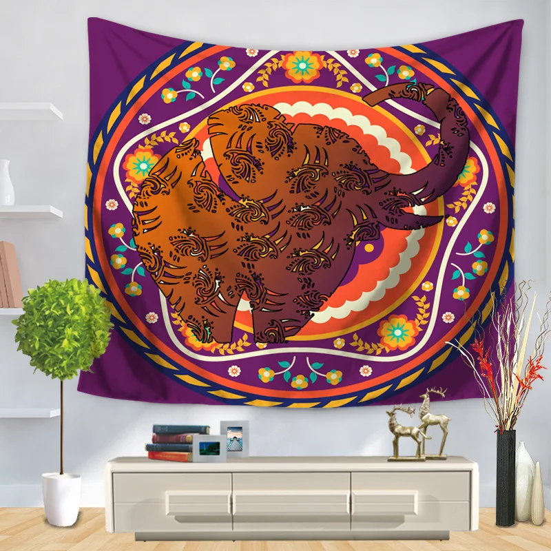 Домашний Декоративный Настенный Ковер гобелен 130x150 см прямоугольное покрывало