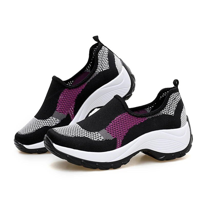 Женские кроссовки из дышащего сетчатого материала WWKK уличные Прогулочные без