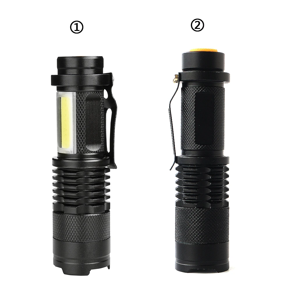 Litwod Z90SK68C светодиодный мини-фонарик XP-G Q5 COB Zoom водонепроницаемый алюминиевый фонарь с 4 режимами использования батареи 14500 или AA для кемпинга