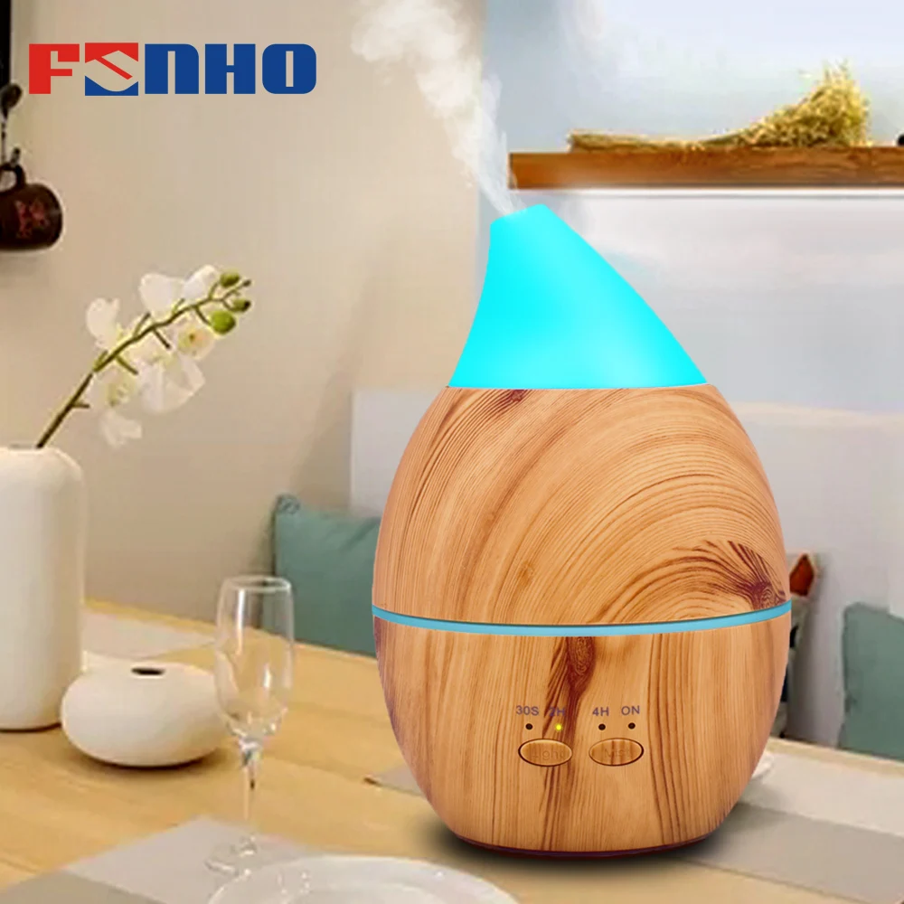 FUNHO 300 мл Прохладный Кондиционер эфирное масло диффузор Led красочные огни