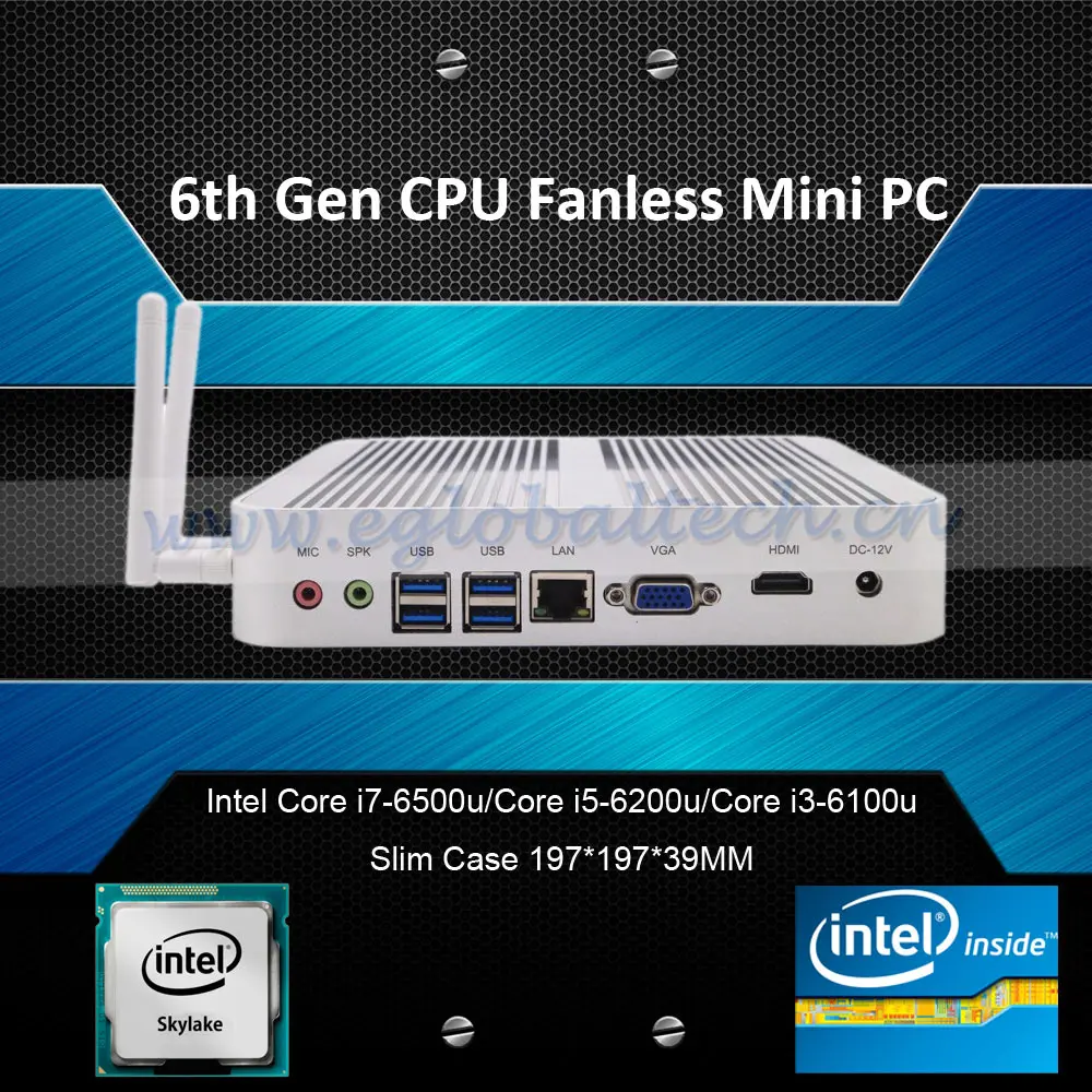 Eglobal 6 го поколения Pc Stick Windows10 Intel Core I5 6200U 16 Гб RAM 128 SSD Безвентиляторный мини