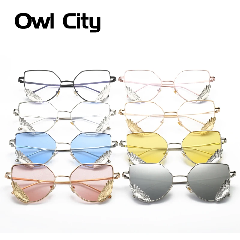 Женские солнцезащитные очки кошачий глаз с градиентными линзами | Аксессуары для