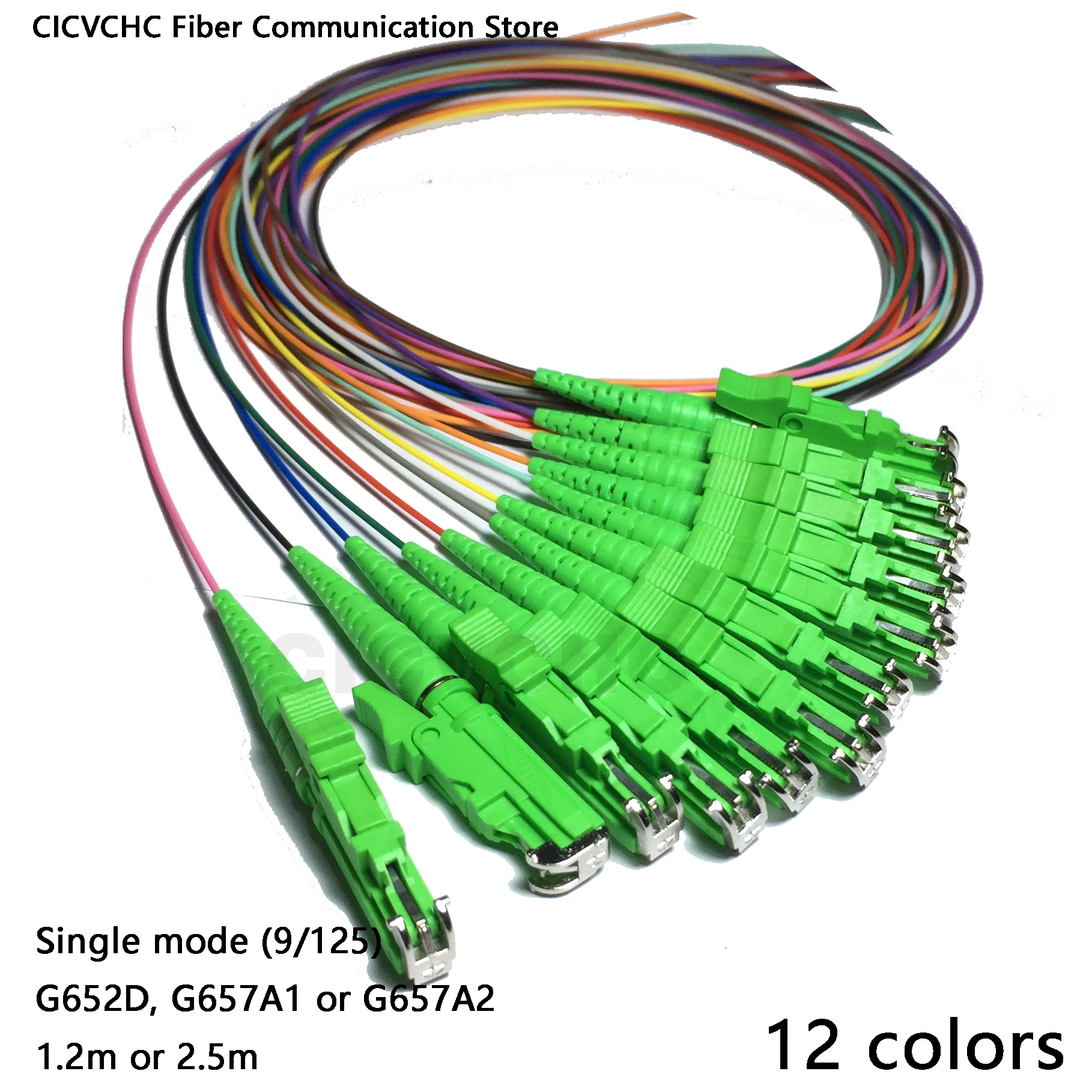 12 цветов LSH/APC (E2000)-одиночный режим (9/125)-G652D, G657A1, G657A2-0.9mm Cable-1.2m, 2,5 м/волоконно-оптический свиной хвост
12 цветов LSH/APC (E2000)-одиночный режим (9/125)-G652D, G657A1, G657A2-0.9mm Cable-1.2m, 2,5 м/волоконно-оптический свиной хвост