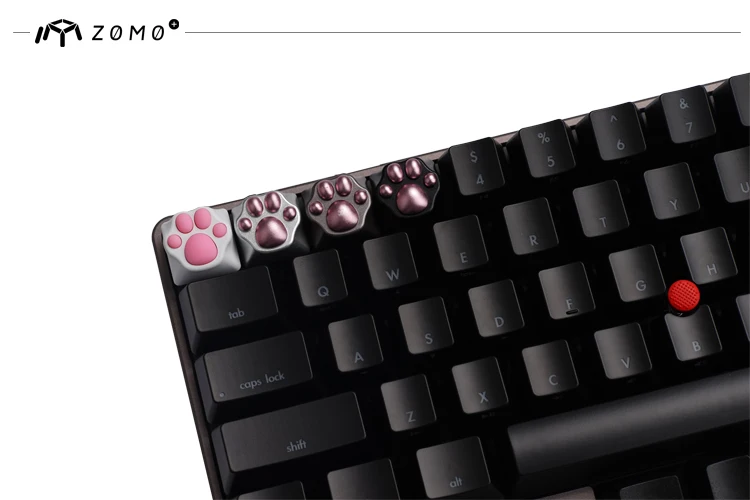 Металлические колпачки для ключей R4 cat paw специальные механической клавиатуры zomo
