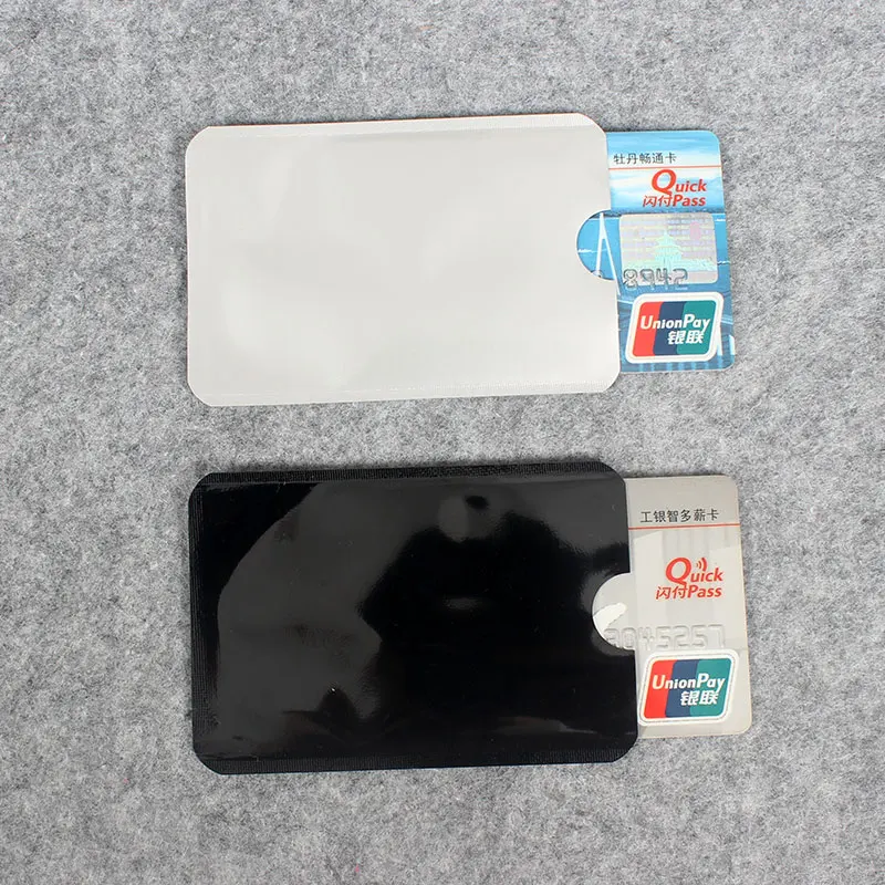 5 шт. цветной Анти Rfid кошелек блокирующий считыватель Блокировка банк держатель