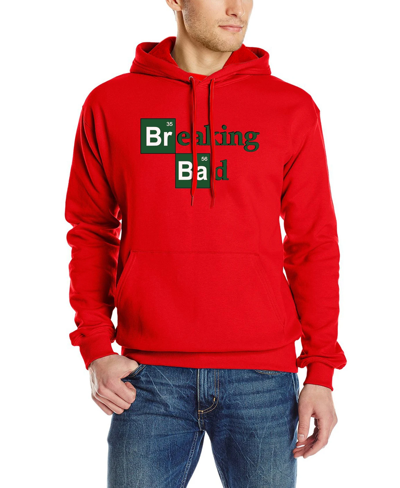 Топ для бодибилдинга, Мужская толстовка, модная новинка, осень, BREAKING BAD, новинка, высокое качество, хлопок, длинный рукав, с капюшоном, Мужская Уличная одежда