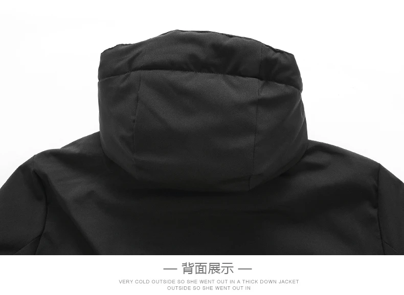 Высокое качество размера плюс 8XL 7XL 6XL 5XL зимняя куртка мужская на молнии Зимняя хлопковая одежда Электрический нагрев сохраняет тепло шапка съемная