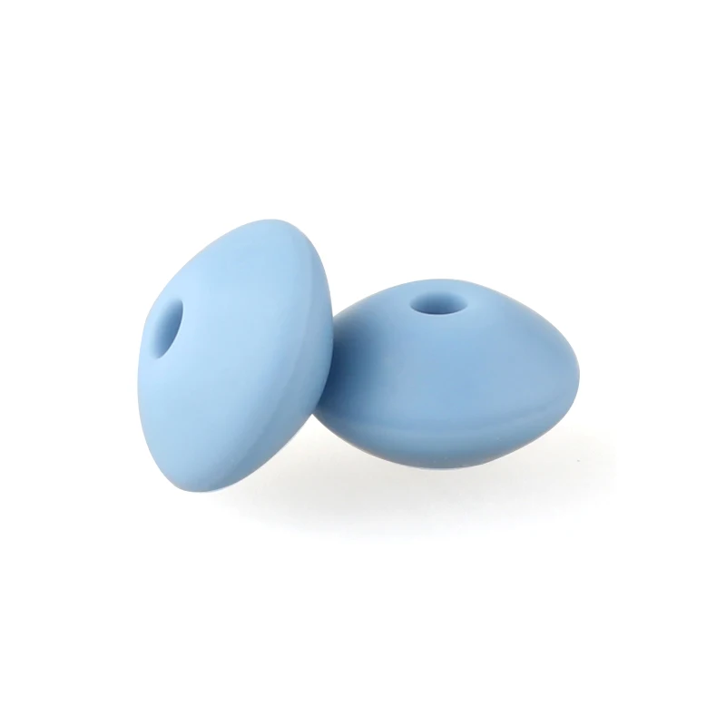 52 Powder Blue Keep& grow 500 шт Детские Силиконовые Прорезыватели для зубов бусины «счеты» ромбовидное блюдце свободные бусины DIY ювелирных изделий Силиконовые Прорезыватели бусины в форме чечевицы - Цвет: 52 Powder Blue