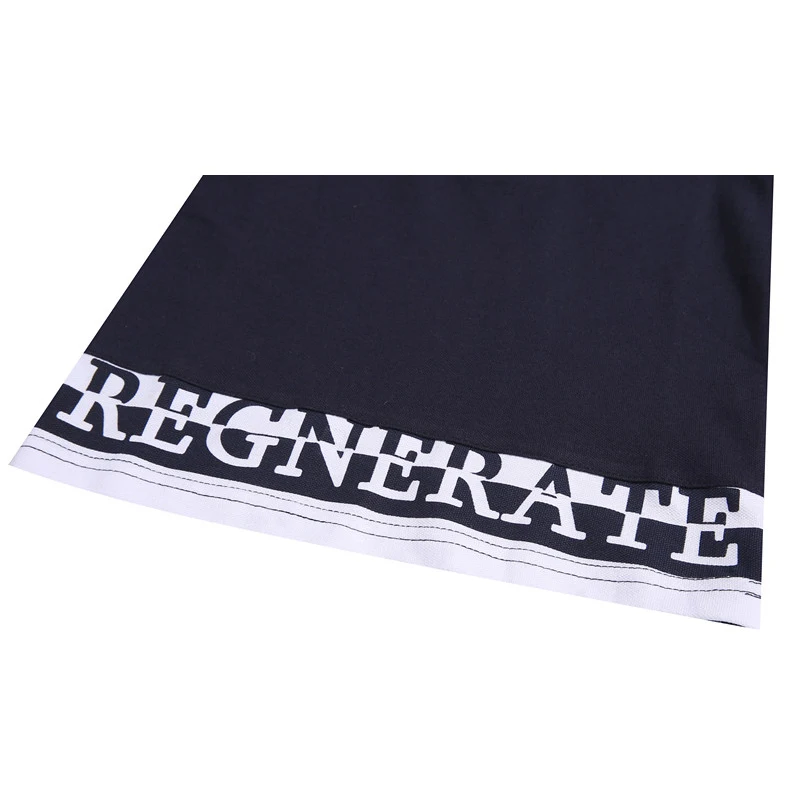 Футболка-поло с буквенным принтом для мальчиков 2018 г. Летняя хлопковая дышащая