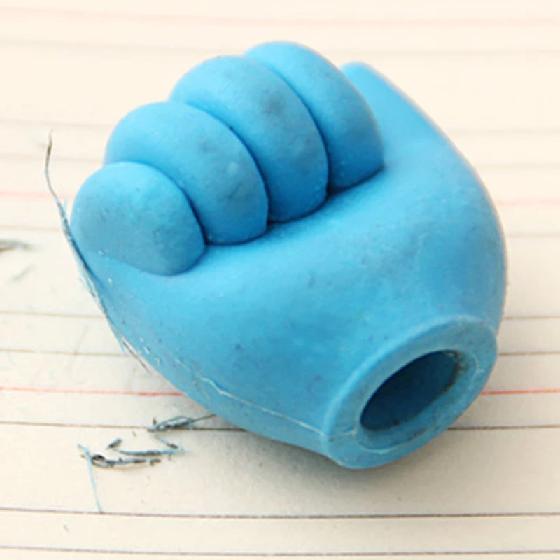 Милые жесты пальцы ластик деревянный мультфильм новинка стандартные древесные