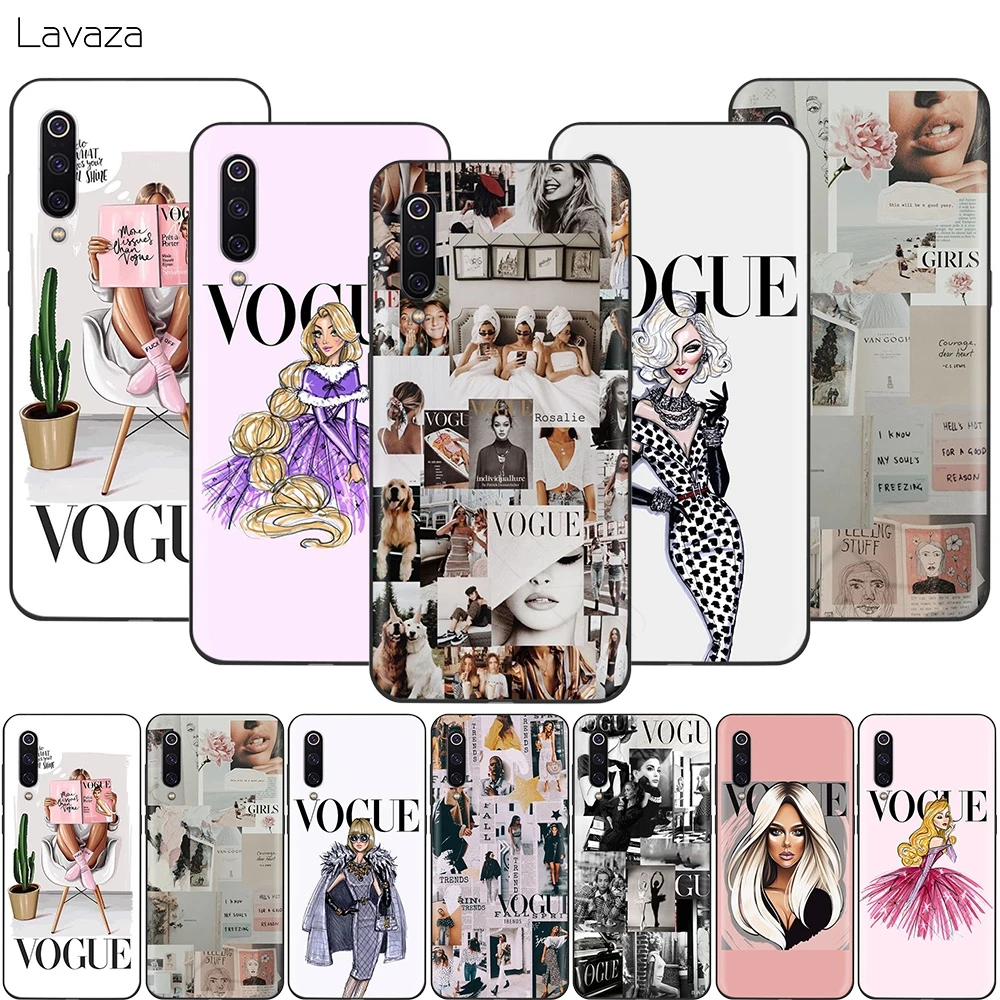 Чехол Lavaza Vogue Girl для Xiaomi Redmi Note 8 8A 7 6 6A 5 5A 4 4X 4A Go Pro Plus Prime|Бамперы| |