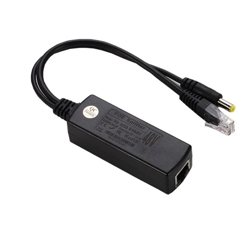 Разветвитель POE для кабеля адаптера разветвитель RJ45 инжектора модуль питания