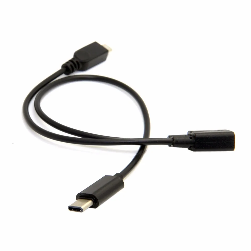Micro USB 3 1 Type-c заряжает одновременно два мобильных устройства с интерфейсом USB-C &