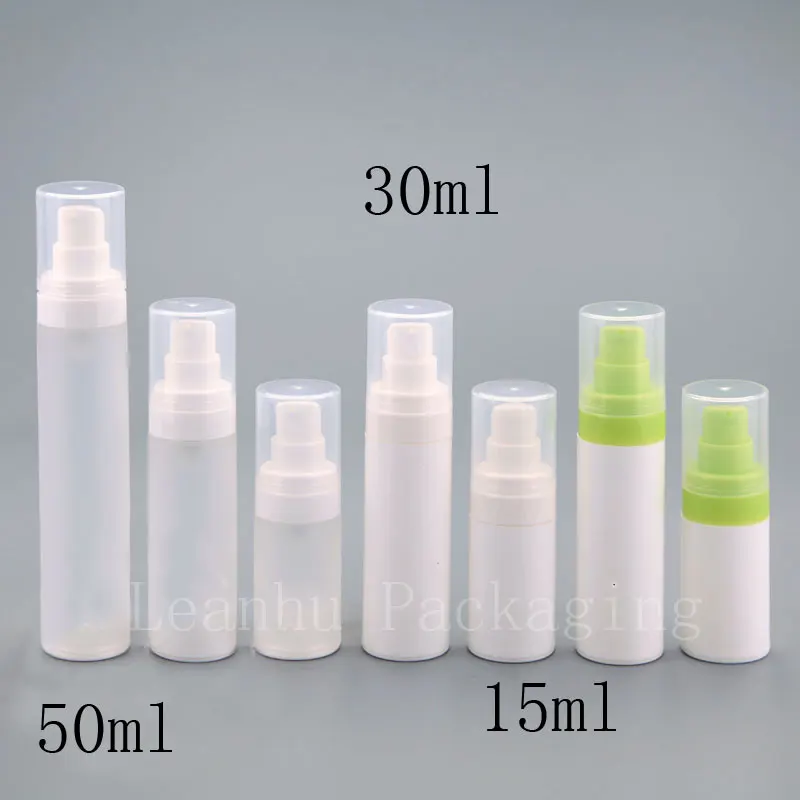 Wholesale, 15ml, 30ml, 50ml lotion bottle full vacuum PP points bottling cosmetic bottles plastic feel good