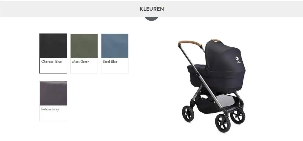Голландский высокий пейзаж easywalker Mosey+ коляска Международная Высококачественная детская коляска амортизация светильник и легко складывается - Цвет: deep blue