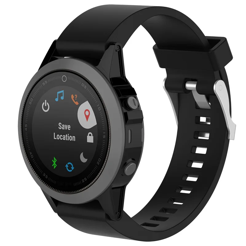 

Soft Silicone Watchband for Garmin Fenix 5S Silicone Band 22mm Strap for Garmin Fenix 5S Plus Band 26mm Watch Strap