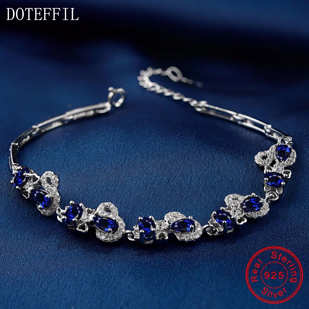 Женский браслет с подвеской из стерлингового серебра 925 пробы высокое качество AAA