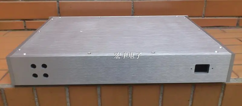 420*60*308 мм DIY A38 полностью алюминиевый корпус усилителя/Предварительный усилитель