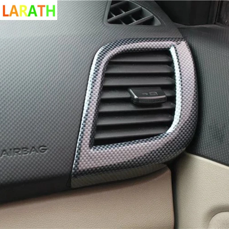 Для Hyundai Verna 2010 1014 ABS углеродное волокно/красное дерево внутренняя Верхняя Крышка