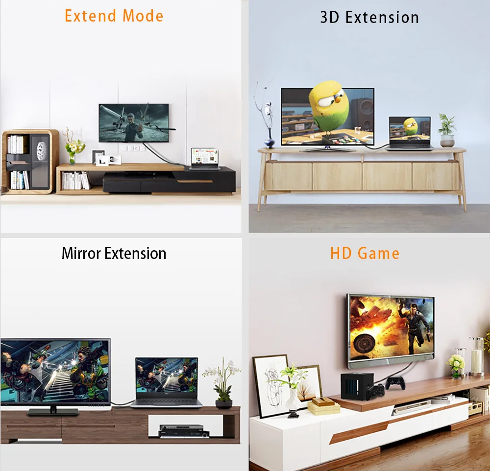 Кабель совместимый с HDMI штекер 1 м 2 3 5 4k 3D 60 кадров в секунду позолоченный кабель
