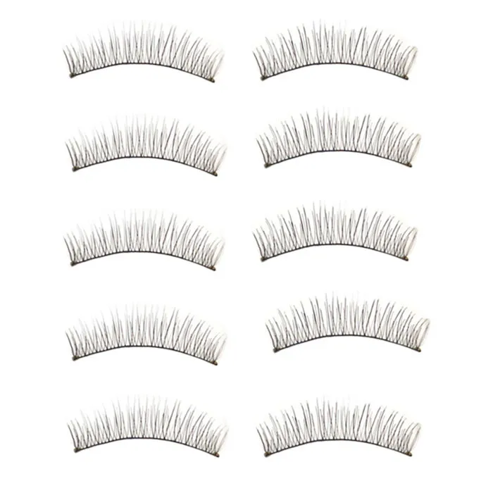 New 10 Pairs Long Thick Soft Handmade Fake False Eye Lash Makeup Extensions Korea hot sale false eyelashes G424 | Красота и здоровье