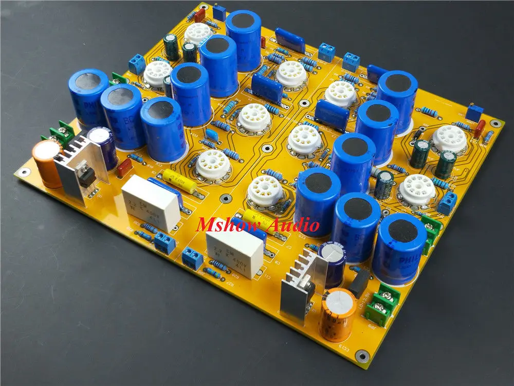 JADIS JP200 Tube Preamp Pre-amplifier 12AX7+ 6N2+ 6P14 HIFI Audio Valve Preamp