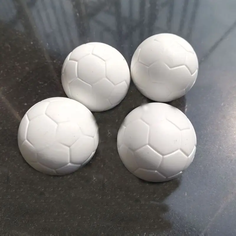 

Mini Football Table Soccer Ball 6 pcs White Foosball Balls 32mm /36mm Balls AE-02