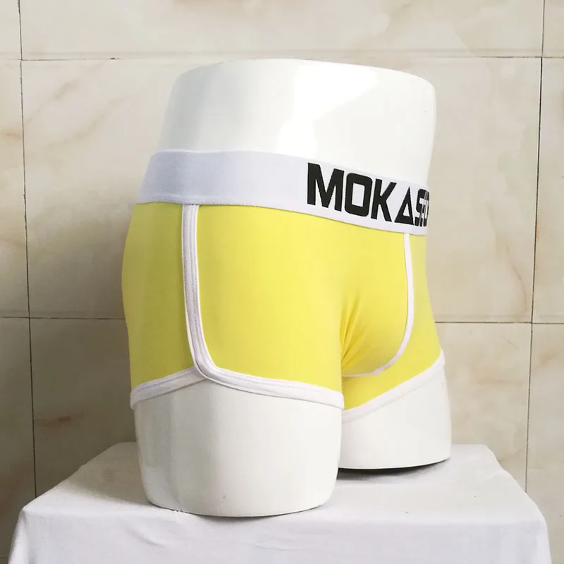 Модное нижнее белье с широким поясом, мужские боксеры, хлопок, сексуальные, Кальвин, мужские трусы, чёсаный хлопок, дышащие трусы, мягкие трусы