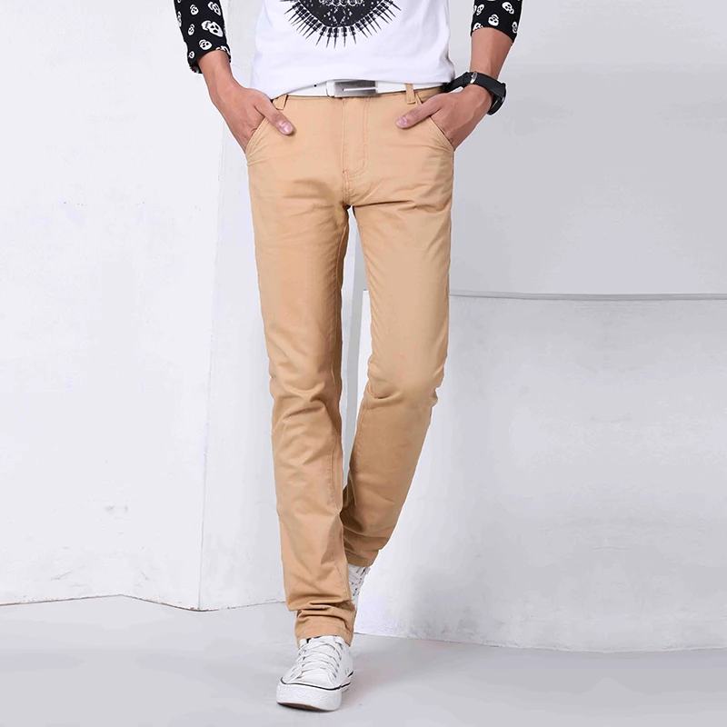 Новинка 2016 г. Модные для мужчин s джинсы женщин Slim fit прямые повседневные мужские