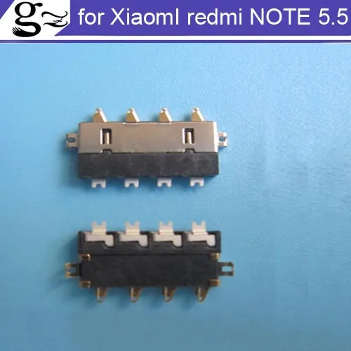 Внутренний fpc коннектор аккумулятора держатель зажим контакт для Xiaomi Redmi Note logic на