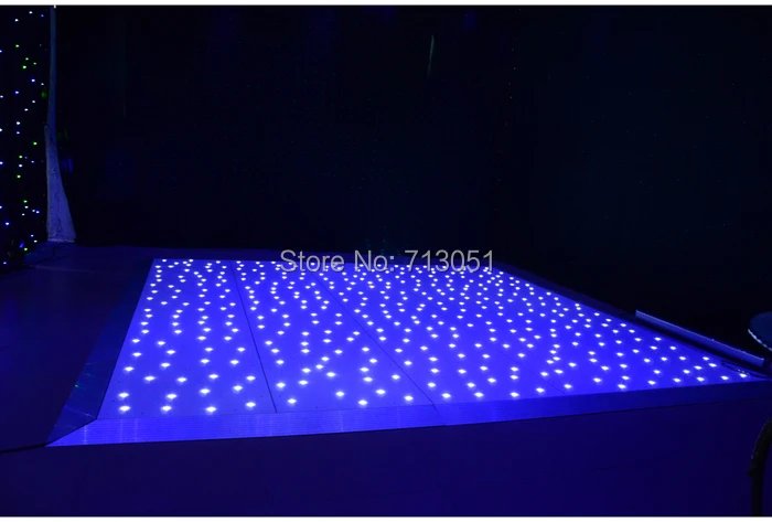 2ft* 4ft Disco LED звездным танцпол Дистанционное управление Портативный танцпол