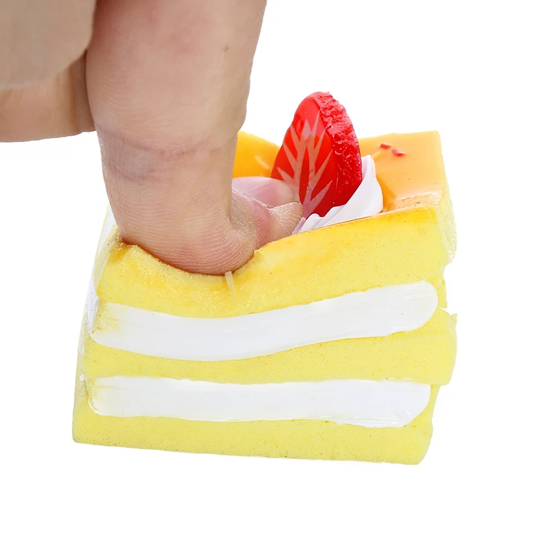 Squishies квадратный торт магнит squish замедлить рост мягкие облегчить стресс мягкие дети давление релиз подарок игрушечные лошадки для ребенка