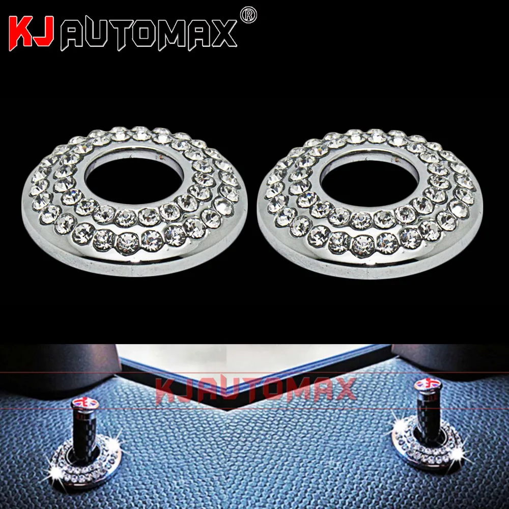 2 предмета в комплекте для Mini Cooper bling деко украшение 3D алмазный замок наклейки Clubman