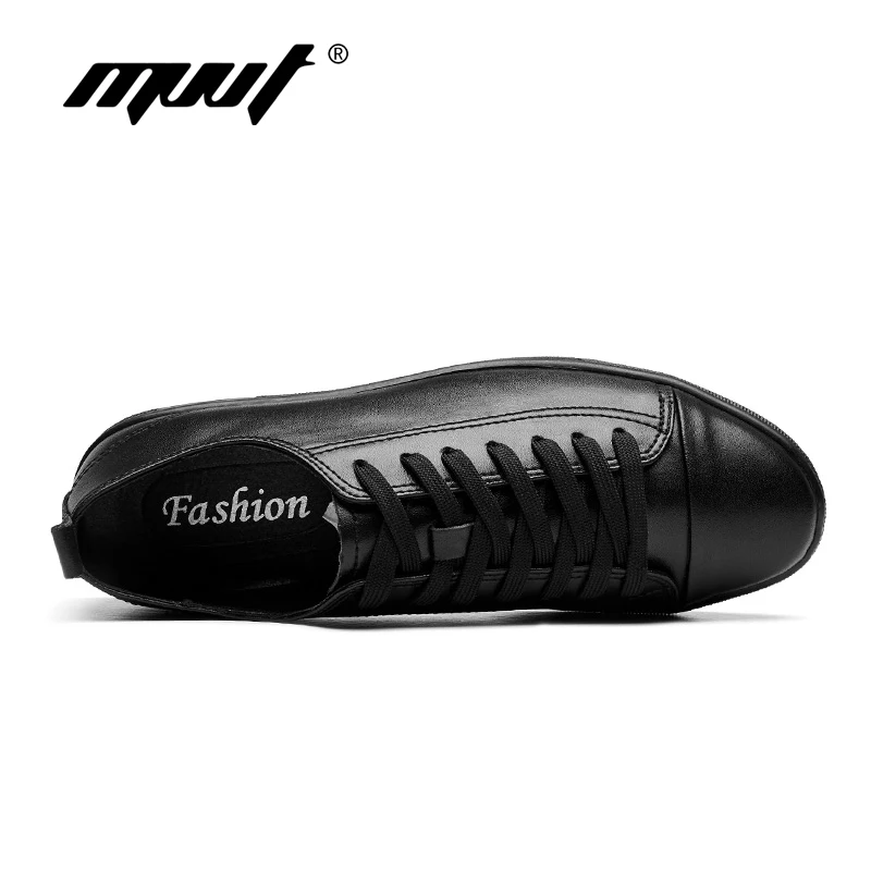 Perfect Design Fashion Men Casual Shoes Genuine Leather Classic Comfortable Soft Black White Zapatos Hombre | Обувь