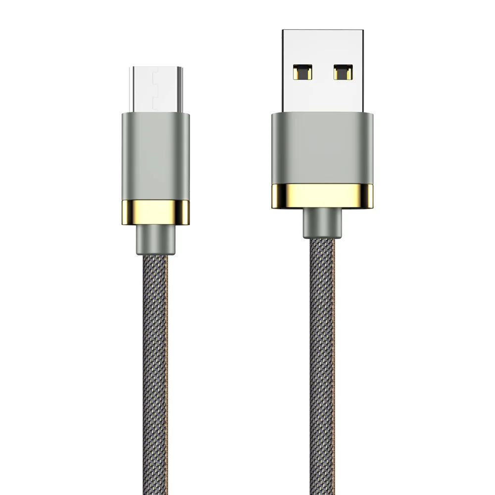 gray Micro USB кабель MUSTTRUE 2.4A Быстрый USB зарядный кабель для Xiaomi Redmi Note5 Micro USB зарядное устройство USB шнур для samsung S7 кабель для передачи данных - Цвет: gray