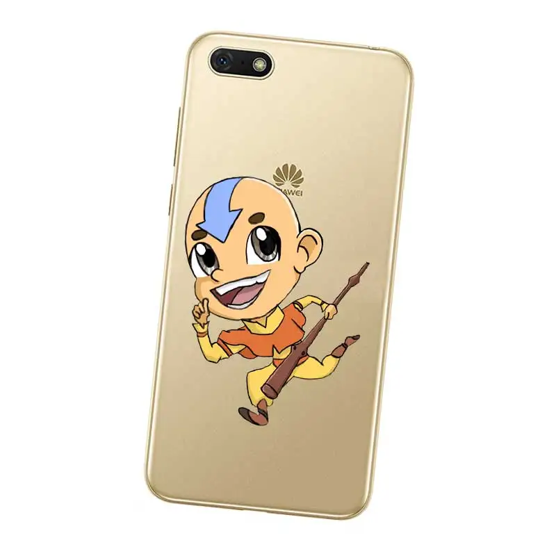 N256 Аватар Aang Мягкий ТПУ силиконовый чехол для huawei Honor 6A 6C 6X 7A 7C 7S 7X8 Lite Pro |