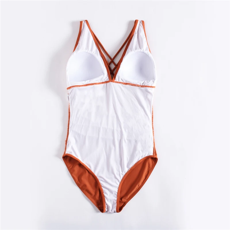 Высокое качество Профессиональный спортивный купальник Для женщин Сплошной