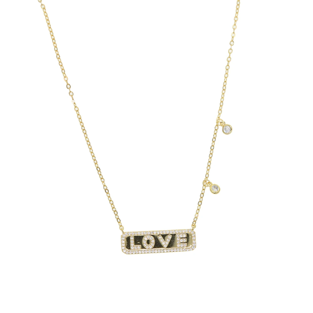 Красивое Ювелирное Украшение в готическом стиле для влюбленных золотое ожерелье