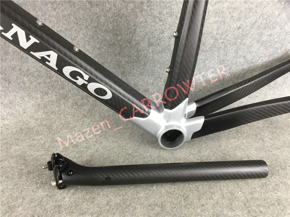 T1000 3K все матовые серебристо-черные Colnago C60 карбоновые дорожные рамы велосипедные рамы C60 с XS/S/M/L/XL на ваш выбор