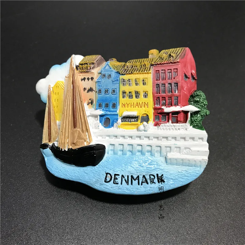 (5 штук в партии) разных странах холодильник из смолы | Дом и сад