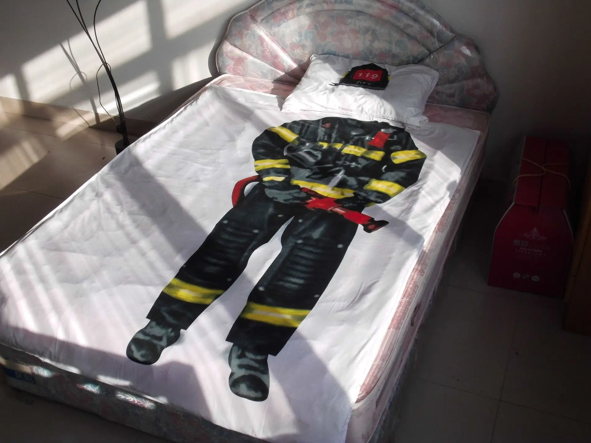 Комплект постельного белья с 3D принтом, 4/3 шт., балерина, девочка и собака, пододеяльник, простыня, наволочки, современное постельное белье, Цветочная юбка, детский подарок
