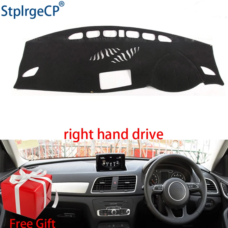

Car Dashboard Cover Mat for AUDI Q3 Q3S 2012 2013 2014-2018 Right Hand Drive Dashmat Pad Dash Mat Covers Dashboard Accessories